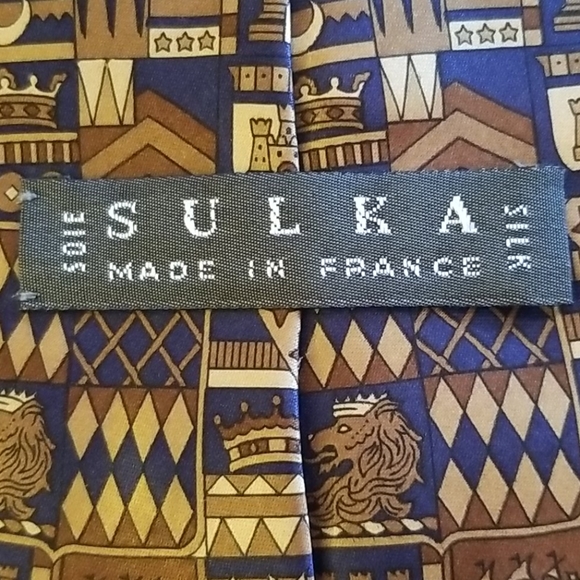 Sulka Silk Tie - Picture 2 of 5